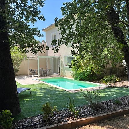 Les Jardins Du Castelas - Piscines, Jardins Et Spas Privatifs Uchaux Exteriör bild