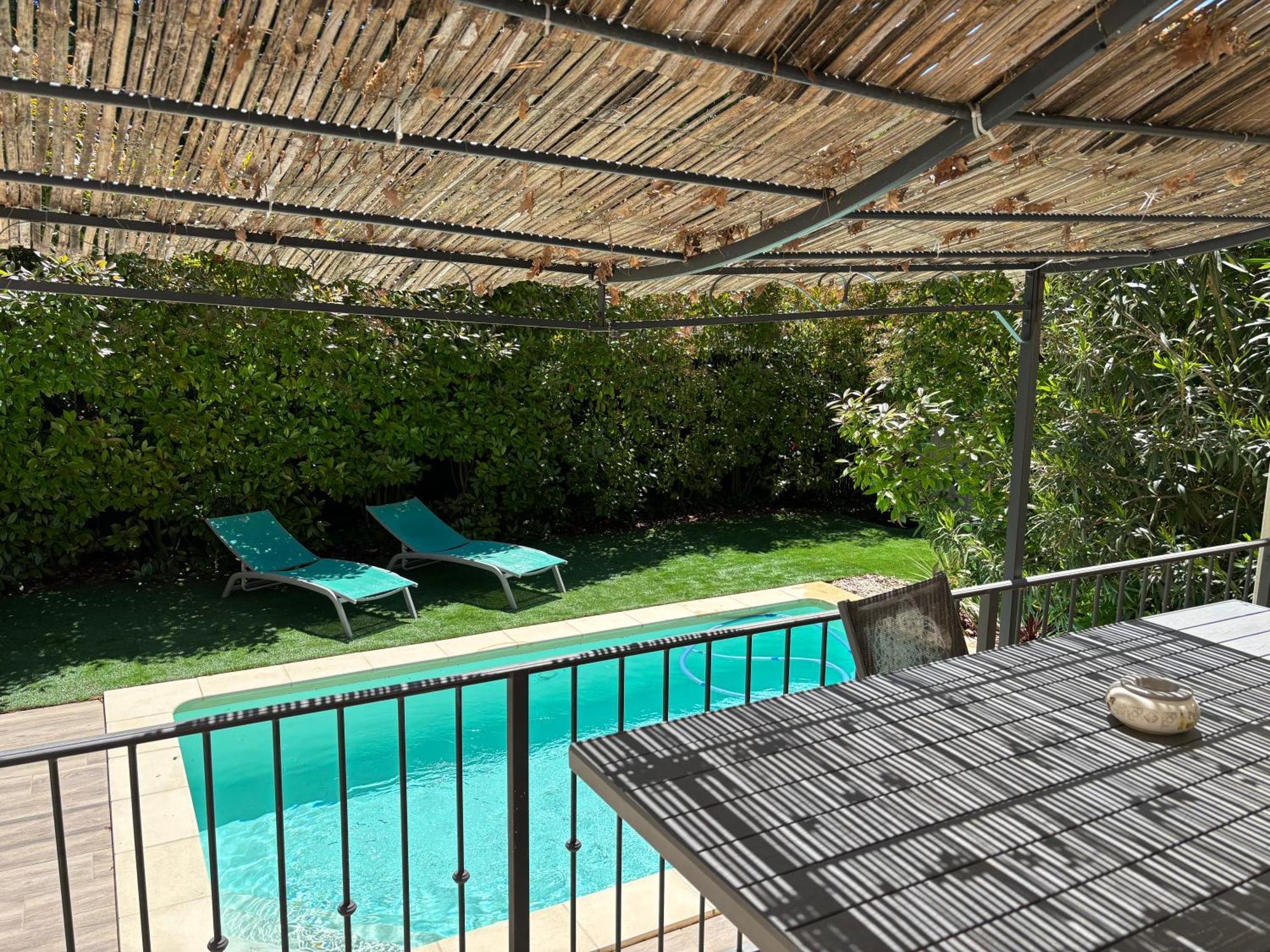 Les Jardins Du Castelas - Piscines, Jardins Et Spas Privatifs Uchaux Exteriör bild
